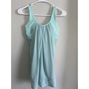 Lululemon run times tank top 4 mint green toothpaste